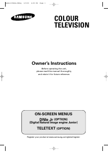 Bruksanvisning Samsung CS-29K30ML TV