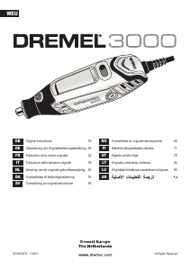 Bedienungsanleitung Dremel 3000 Multifunktionswerkzeug