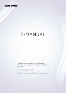 Manual Samsung UA50MU6153K LED Television