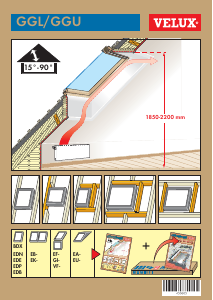 Bruksanvisning Velux GGU Takfönster