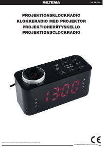 Brugsanvisning Biltema 24-6302 Radio-vækkeure