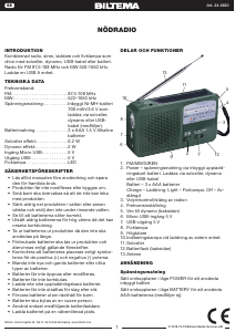 Bruksanvisning Biltema 24-6630 Radio