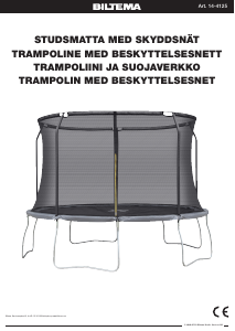 Käyttöohje Biltema 14-4125 Trampoliini