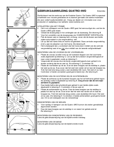 Handleiding Koelstra Quatro Kinderwagen