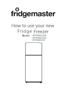 Manual Fridgemaster MTM48120S Fridge-Freezer