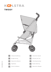 Manual Koelstra Twiggy T3 Carrinho de bebé