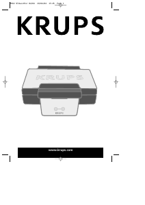 Εγχειρίδιο Krups FDK2 Κατασκευαστής βαφλών