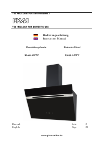 Manual PKM S9-60 ABTZ Cooker Hood