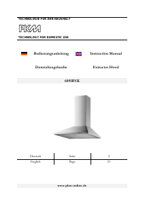 Bedienungsanleitung PKM 6091 BYK Dunstabzugshaube