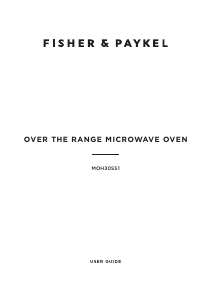 Bruksanvisning Fisher and Paykel MOH30SS1 Mikrovågsugn