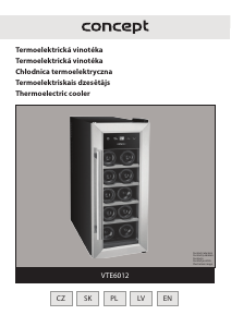 Manual Concept VTE6012 Wine Cabinet