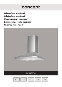 Manuál Concept OPK3560SS Odsavač par