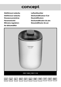 Manual de uso Concept OV1110 Deshumidificador