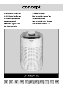 Manual Concept OV1210 Dehumidifier