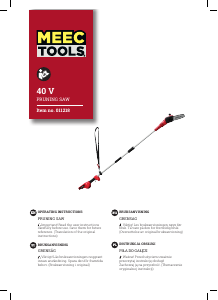 Manual Meec Tools 011-218 Chainsaw