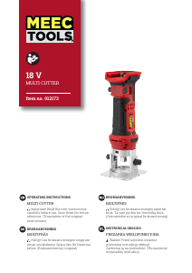 Handleiding Meec Tools 012-173 Bovenfrees