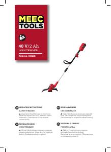 Manual Meec Tools 011-221 Grass Trimmer