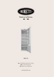 Mode d’emploi Boretti BKI102 Réfrigérateur