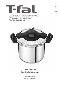 Bruksanvisning Tefal P4424939 Clipso Tryckkokare