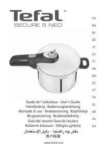 Bedienungsanleitung Tefal P2534442 Secure5 Neo Schnellkochtopf