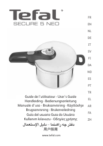 Brugsanvisning Tefal P2544342 Secure5 Neo Trykkoger