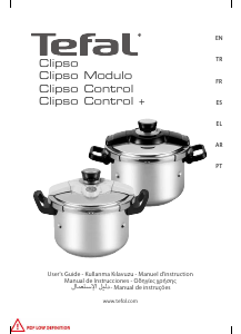 Manual Tefal P4081441 Clipso Pressure Cooker