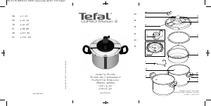 Manual Tefal P4281563 Clipso Pressure Cooker