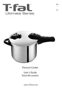 Manual Tefal P2500739 Ultimate Pressure Cooker