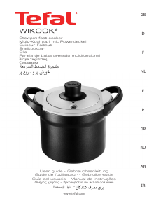 Manual Tefal P6060437 Wikook Panela pressão