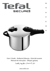 Manual Tefal P2504238 Secure5 Panela pressão