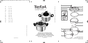 Manual Tefal P4280764 Clipso One Oala presiune