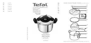 Kullanım kılavuzu Tefal P4394835 Clipso Essential Düdüklü tencere