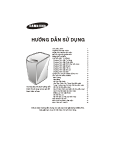 Hướng dẫn sử dụng Samsung WA90F3 Máy giặt