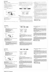 Manual ClipSonic C33 Step Counter