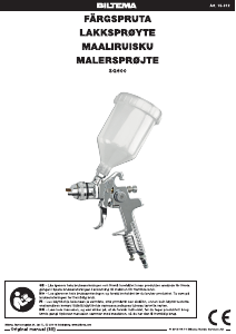 Käyttöohje Biltema SG600 Maaliruisku