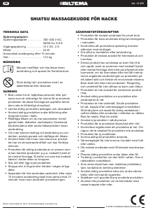 Käyttöohje Biltema 14-991 Hierontalaite