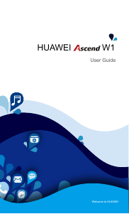 Bruksanvisning Huawei Ascend W1 Mobiltelefon