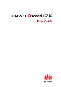 Handleiding Huawei Ascend G730 Mobiele telefoon