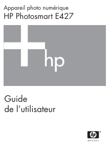 Mode d’emploi HP Photosmart E427 Appareil photo numérique