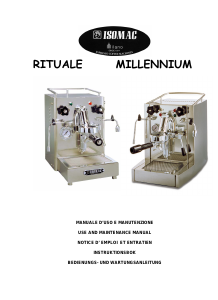 Bruksanvisning Isomac Millennium Espressomaskin
