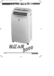 Mode d’emploi Supra Blizair 3000 Climatiseur