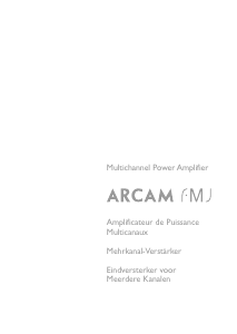 Handleiding Arcam P7 Versterker