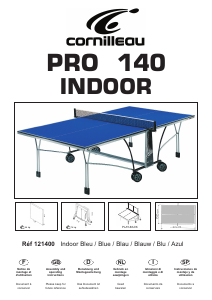 Manuale Cornilleau Pro 140 Indoor Tavolo da ping pong