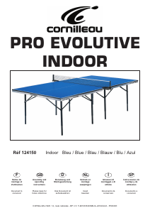 Manuale Cornilleau Pro Evolutive Indoor Tavolo da ping pong