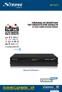 Mode d’emploi Strong SRT 6415 (TNT Sat) Récepteur numérique