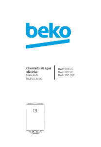 Manual de uso BEKO BWH 80 EUC Calentador de agua