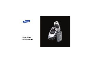 Bruksanvisning Samsung SGH-X670S Mobiltelefon