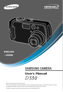 Handleiding Samsung Digimax 530 Digitale camera