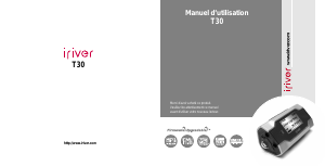Mode d’emploi iRiver T30 Lecteur Mp3