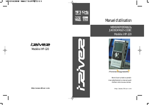 Mode d’emploi iRiver iHP-120 Lecteur Mp3